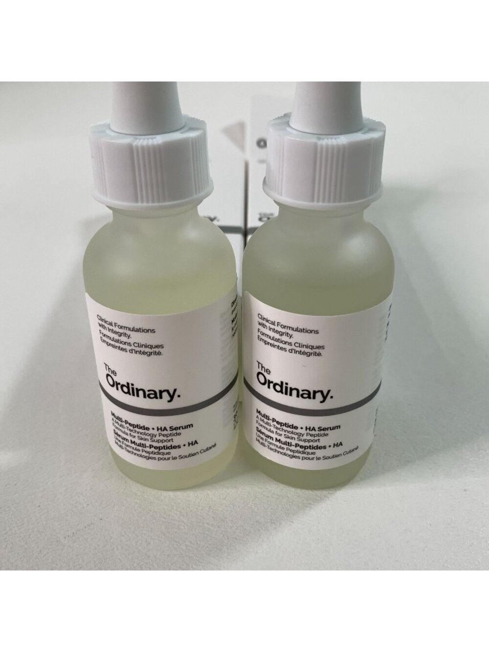 The Ordinary Multi-Peptide + HA Serum 30mL 1 fl. oz. Set Of 2 Fragrance-Free